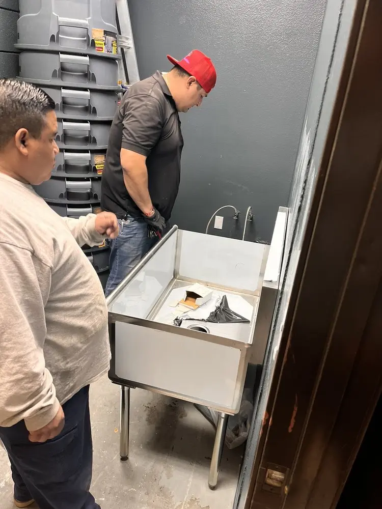 Commercial plumbing and sink installation in Palm Lake Park